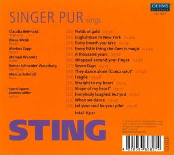 CD Singer Pur: Singer Pur Sings Sting