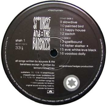 2LP Siouxsie & The Banshees: Nocturne