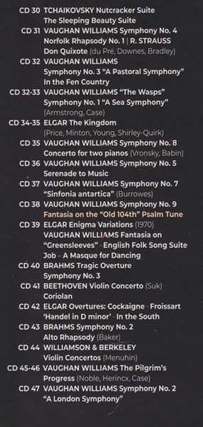 79CD/Box Set Sir Adrian Boult: The Stereo Recordings 1956-1978 - The Warner Classics Edition