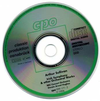 CD The BBC Concert Orchestra: Irish Symphony & Other Orchestral Works