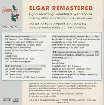 4CD Sir Edward Elgar: Elgar Remastered