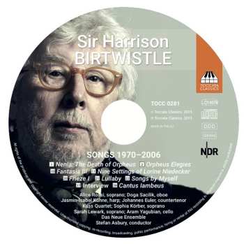 CD Harrison Birtwistle: Songs 1970-2006
