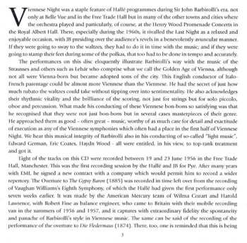 CD Sir John Barbirolli: Viennese Night