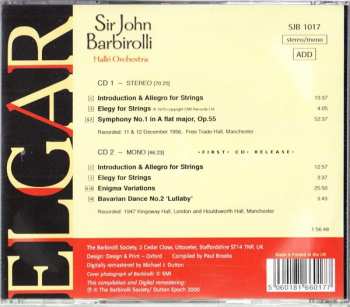 2CD Sir John Barbirolli: The Barbirolli Elgar Album