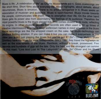 CD "Sir" Oliver Mally's Blues Distillery: Live & Lost At The Labyrinth
