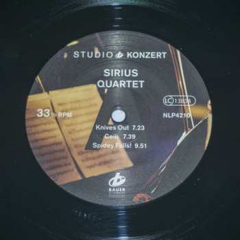 LP Sirius String Quartet: Studio Konzert LTD | NUM