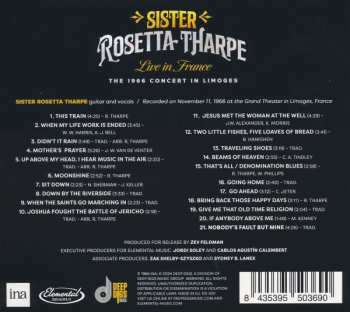 2CD Sister Rosetta Tharpe: Live In France (The 1966 Concert In Limoges)