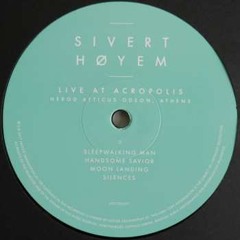 2LP Sivert Høyem: Live At Acropolis (Herod Atticus Odeon, Athens)