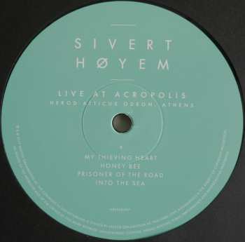 2LP Sivert Høyem: Live At Acropolis (Herod Atticus Odeon, Athens)