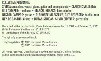 CD Sivuca: Samba Nouvelle Vague