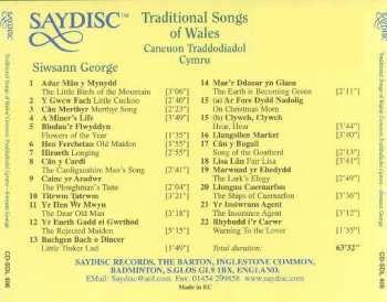 CD Siwsann George: Traditional Songs Of Wales (Caneuon Traddodiadol Cymru)