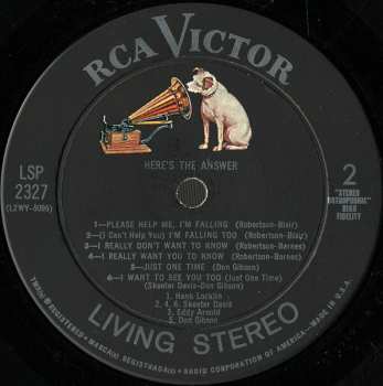 LP Skeeter Davis: Here's The Answer