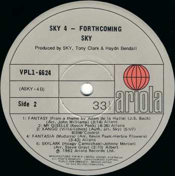 LP Sky: Sky 4 Forthcoming