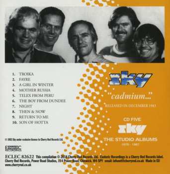 7CD/DVD/Box Set Sky: The Studio Albums 1979-1987
