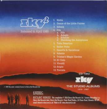7CD/DVD/Box Set Sky: The Studio Albums 1979-1987