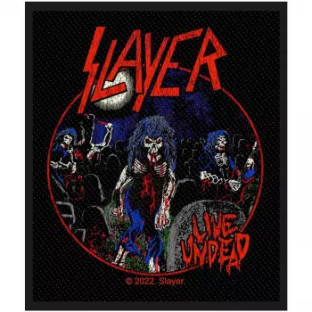 Aufnäher Live Undead