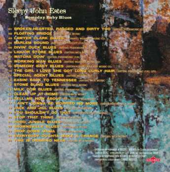 CD Sleepy John Estes: Someday Baby Blues