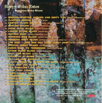 CD Sleepy John Estes: Someday Baby Blues