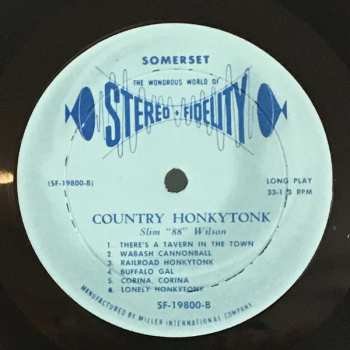 LP Slim "88" Wilson: Country Honkytonk Piano