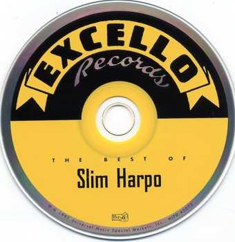 CD Slim Harpo: Excello Records Presents The Best Of Slim Harpo