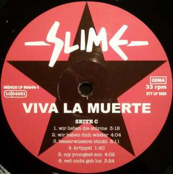 2LP Slime: Viva La Muerte