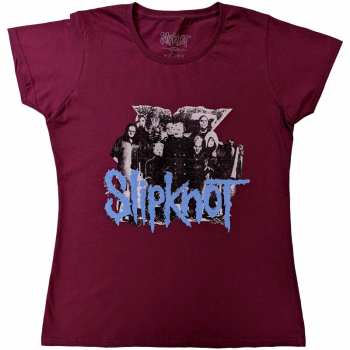 Merch Slipknot: Frauen T-Shirt Goat Logo Slipknot Demon