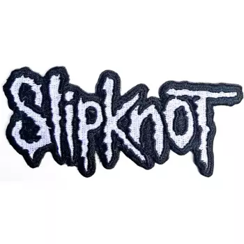 Aufnäher Cut-out Logo Slipknot Black Border