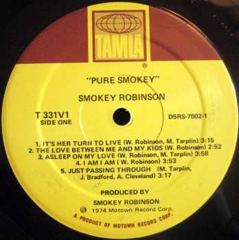 LP Smokey Robinson: Pure Smokey