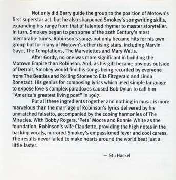 CD The Miracles: The Best Of Smokey Robinson & The Miracles