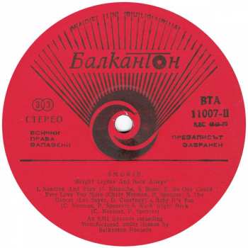 LP Smokie: Bright Lights & Back Alleys