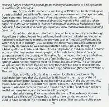 CD Smoky Babe: Way Back In The Country Blues (The Lost Dr. Oster Recordings)