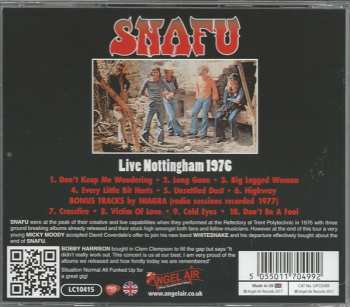 CD Snafu: Live Nottingham 1976