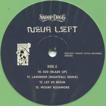 2LP Snoop Dogg: Neva Left DLX | LTD | CLR
