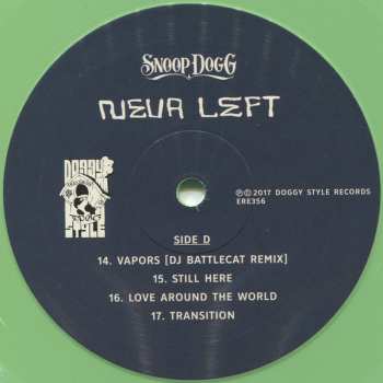 2LP Snoop Dogg: Neva Left DLX | LTD | CLR