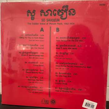 LP So Savoeun: The Golden Voice Of Phnom Penh, 1962-1974