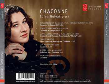 CD Johann Sebastian Bach: Chaconne