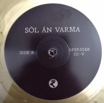 2LP Sól Án Varma: Sól Án Varma CLR