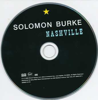 CD Solomon Burke: Nashville