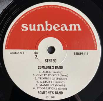 LP Someones Band: Someone's Band