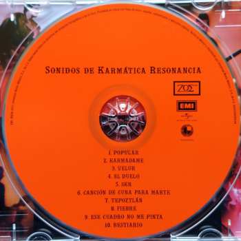 CD Zoé: Sonidos De Karmática Resonancia