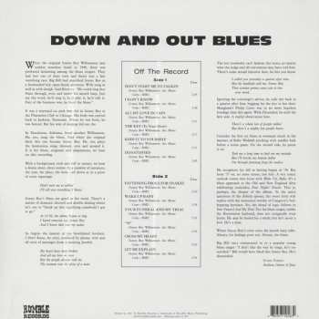 LP Sonny Boy Williamson: Down And Out Blues