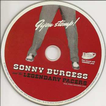 CD Sonny Burgess & The Pacers: Gijon Stomp! 