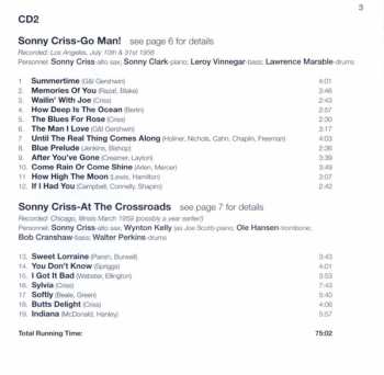 2CD Sonny Criss: Four Classic Albums