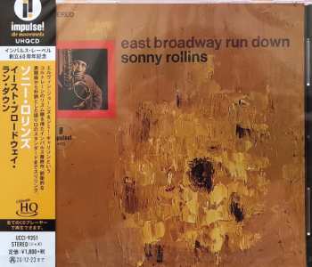 CD Sonny Rollins: East Broadway Run Down LTD