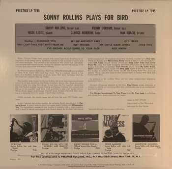 LP Max Roach: Rollins Plays For Bird