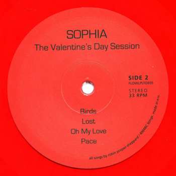 2LP Sophia: The Valentine's Day Session LTD | NUM | CLR