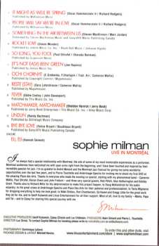 DVD Sophie Milman: Live In Montréal
