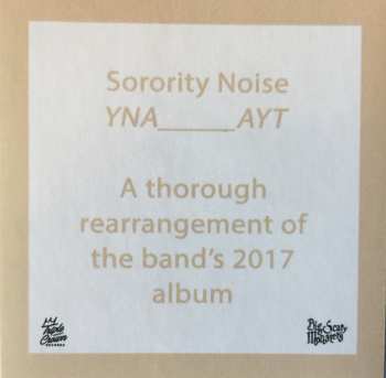 LP Sorority Noise: YNAAYT LTD | CLR
