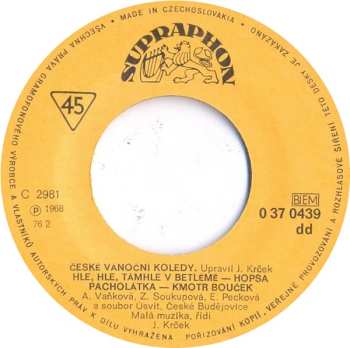 SP Malá Muzika: České Vánoční Koledy