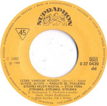 SP Malá Muzika: České Vánoční Koledy